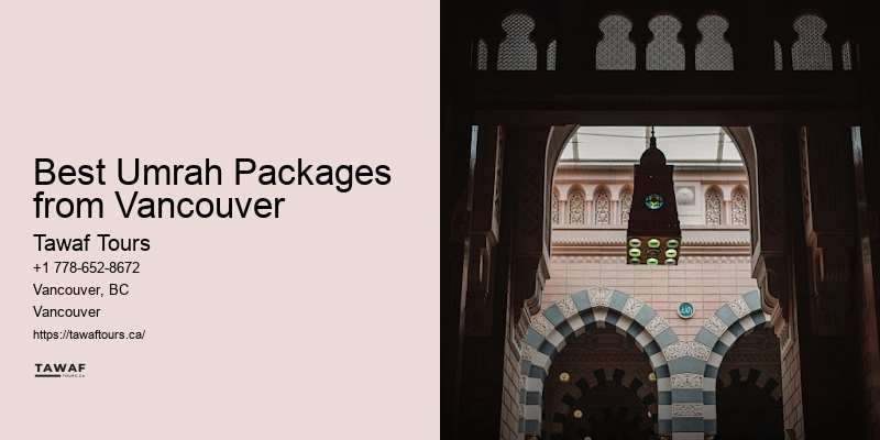 Affordable Umrah travel packages Vancouver