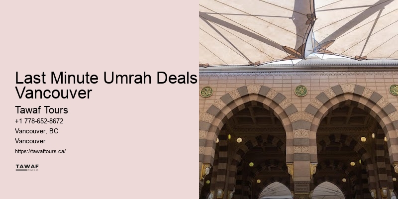 Umrah travel deals from Vancouver