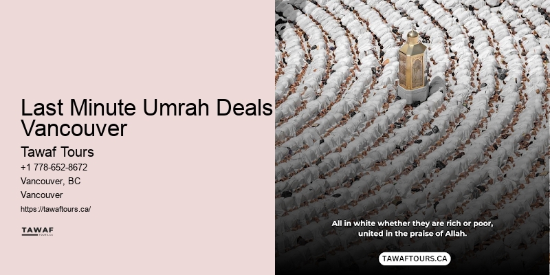 Umrah insurance Vancouver prices