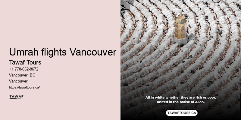 Umrah Packages Including Food Tours Vancouver