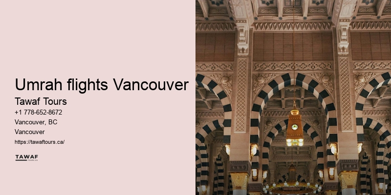 Vancouver to Mecca Umrah travel