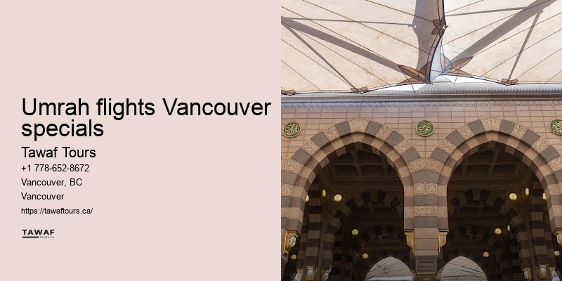 Umrah Packages Vancouver deals to Mecca