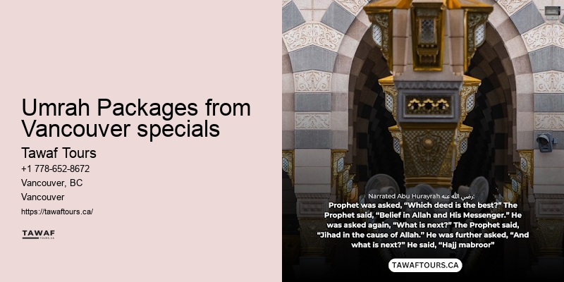 Umrah Packages Vancouver Early Bird