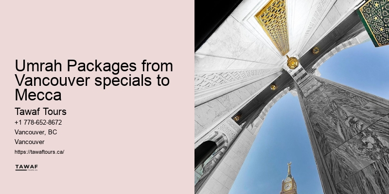 Affordable Umrah Packages from Vancouver
