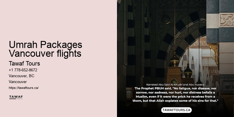 Umrah Packages from Vancouver BC