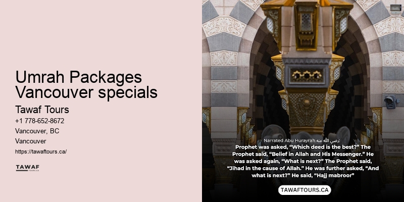 Umrah Group Travel Specials