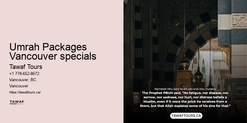 Last Minute Umrah Deals Vancouver