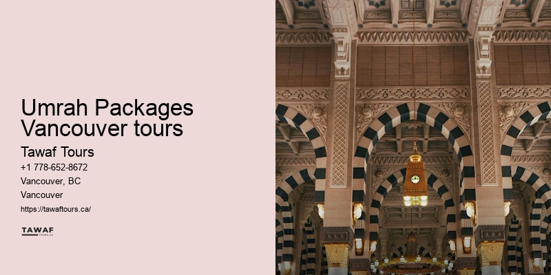 Umrah Packages from Vancouver City