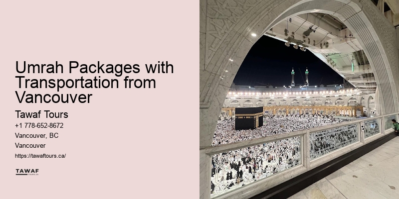 Umrah Packages Vancouver to Mecca