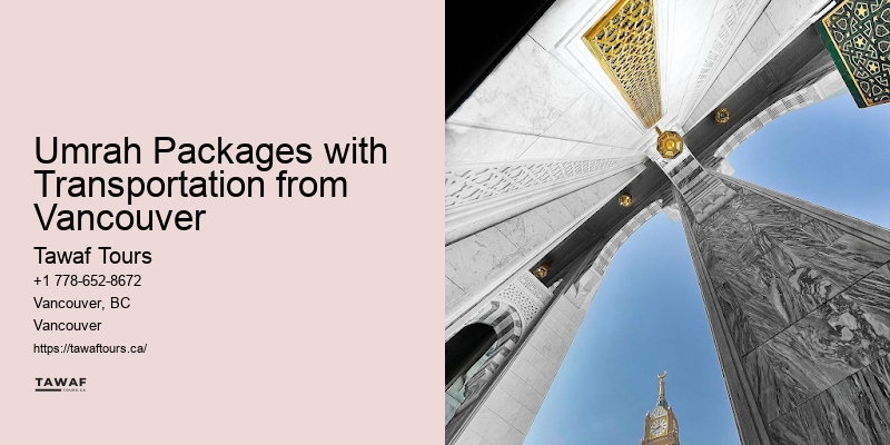 Umrah Packages Including Accommodation Vancouver