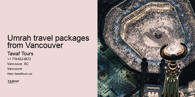 Umrah Packages from Vancouver deals to Mecca