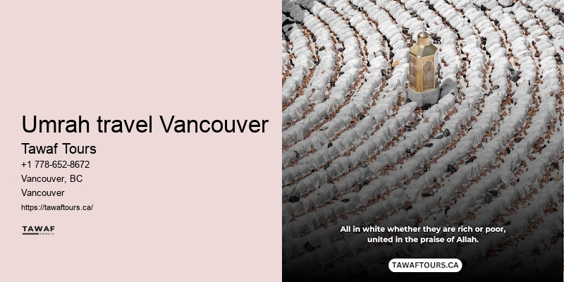 Umrah Packages Vancouver tours to Mecca