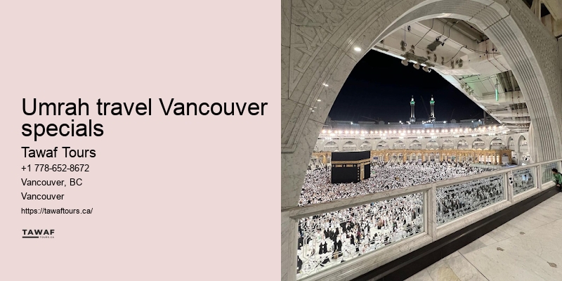 Umrah travel Vancouver to Mecca