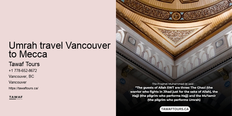 Vancouver Umrah flight deals