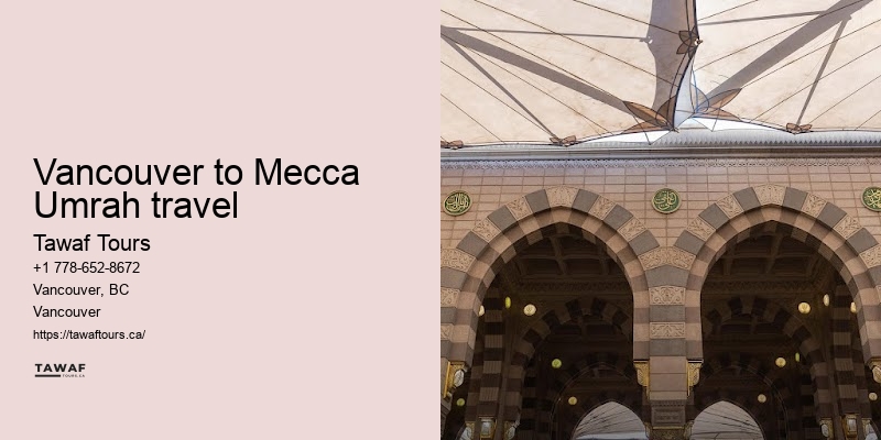 Umrah travel insurance Vancouver prices