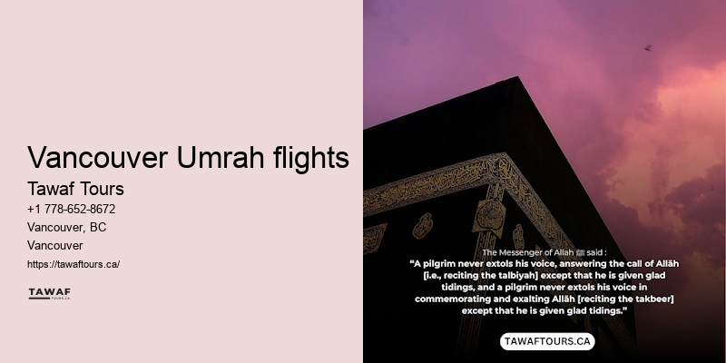 Vancouver Umrah Stay Packages