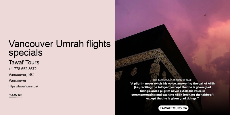 Umrah Offers Vancouver