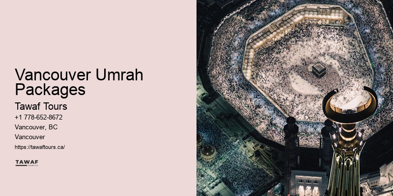 Vancouver Umrah packages deals to Mecca