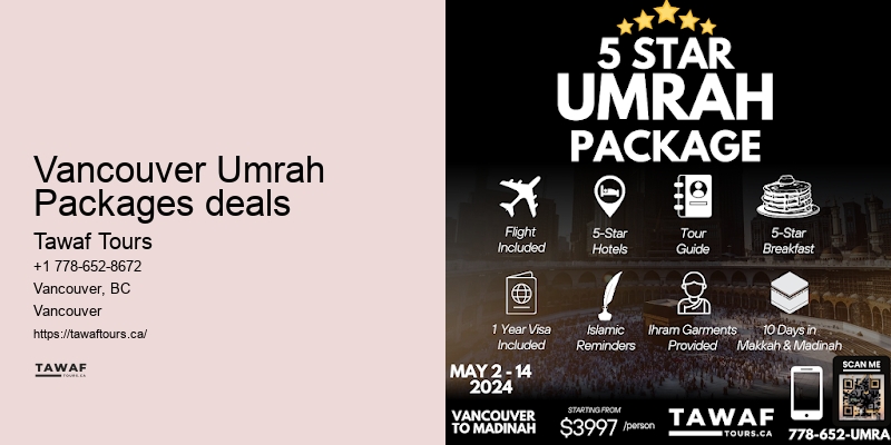 Custom Umrah Itinerary