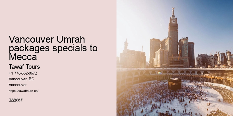 Vancouver Umrah flights specials