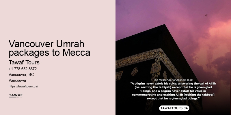 Umrah insurance Vancouver cost