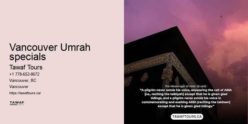 Vancouver Umrah Luxury Packages