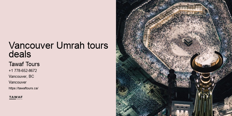 Vancouver Umrah packages deals to Mecca