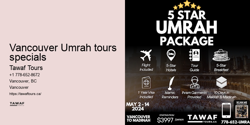 Umrah insurance Vancouver rates