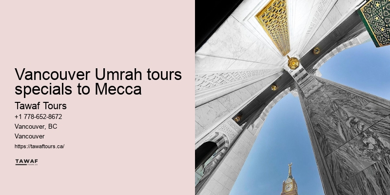 Vancouver Umrah flights deals to Mecca