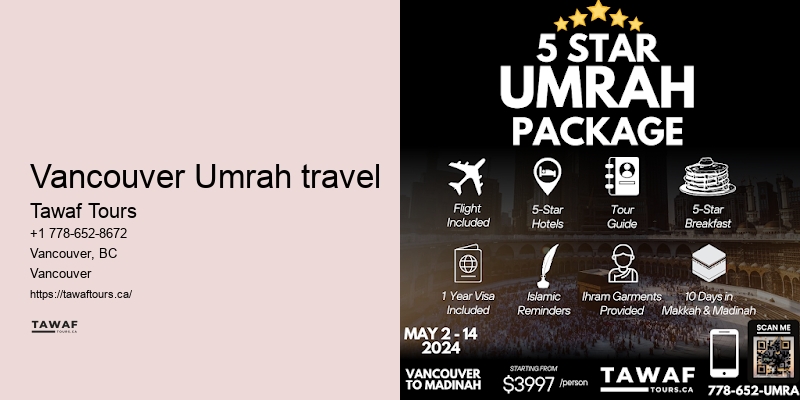 Umrah Tours from Vancouver