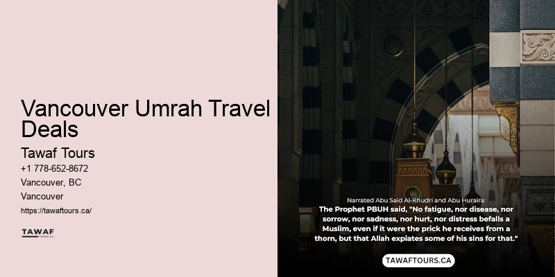 Vancouver Umrah specials