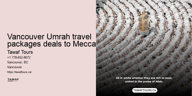 Vancouver Umrah Packages for Couples