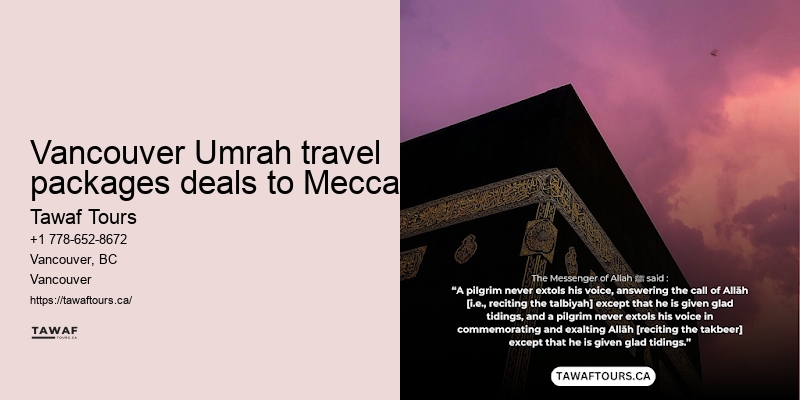 Vancouver Umrah Offers and Discounts