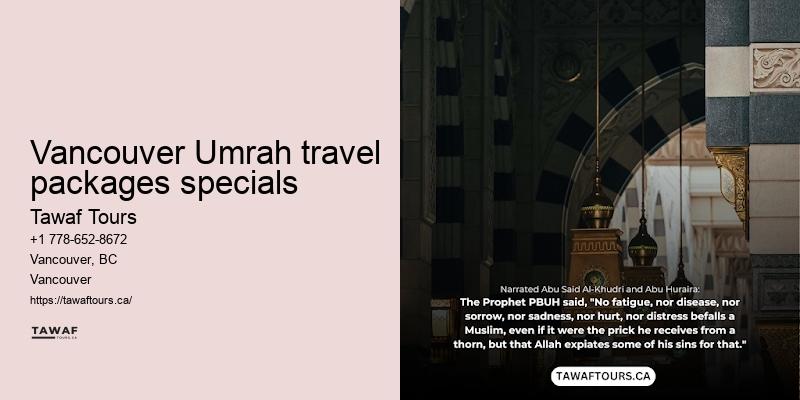 Vancouver to Mecca Umrah