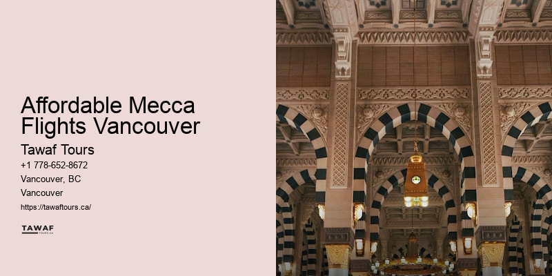 Affordable Mecca Flights Vancouver Umrah Trip Packages