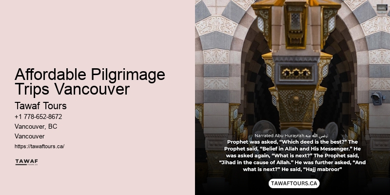 Umrah Travel Consultants Affordable Pilgrimage Trips Vancouver