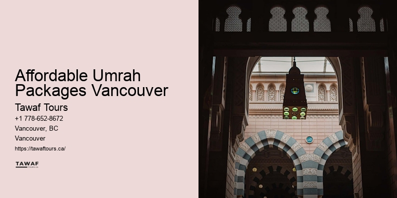 Affordable Umrah Packages Vancouver Umrah Tour Operators