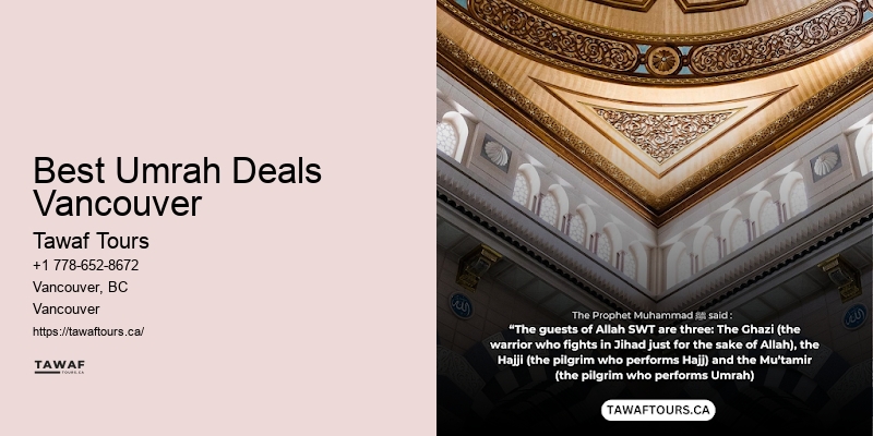 Umrah Deals 2024 Best Umrah Deals Vancouver