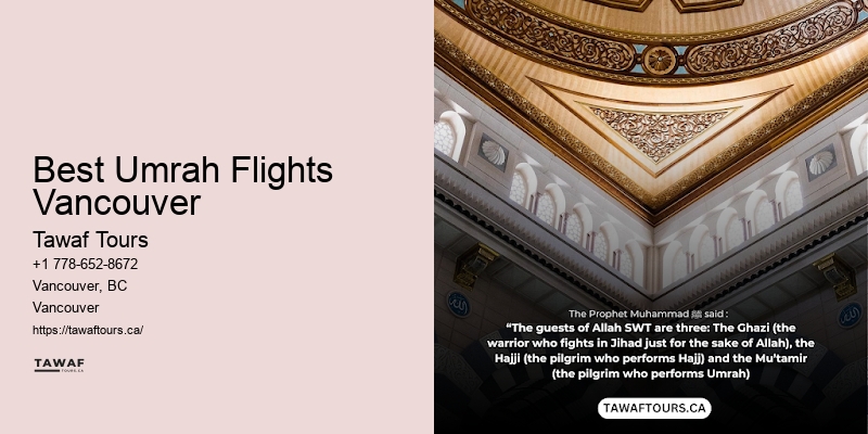 Umrah Tour Operators Best Umrah Flights Vancouver
