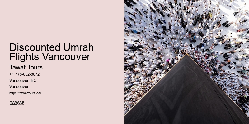 Discounted Umrah Flights Vancouver Umrah Package Options