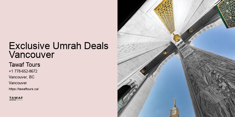 Umrah Travel Essentials Exclusive Umrah Deals Vancouver