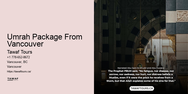 Exclusive Umrah Packages Umrah Package From Vancouver
