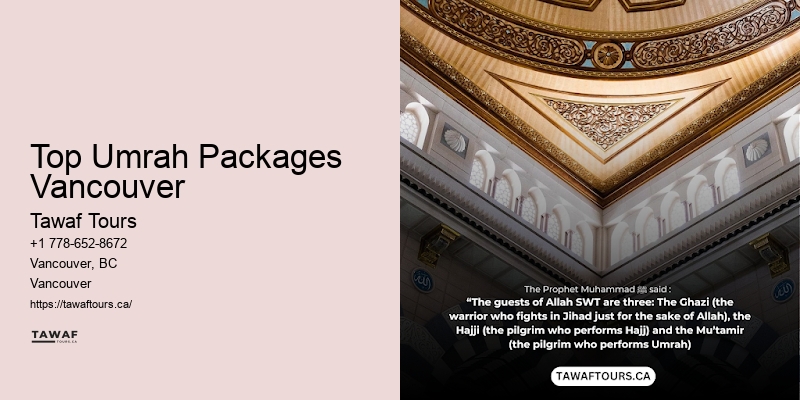Family-Friendly Hajj Packages Top Umrah Packages Vancouver