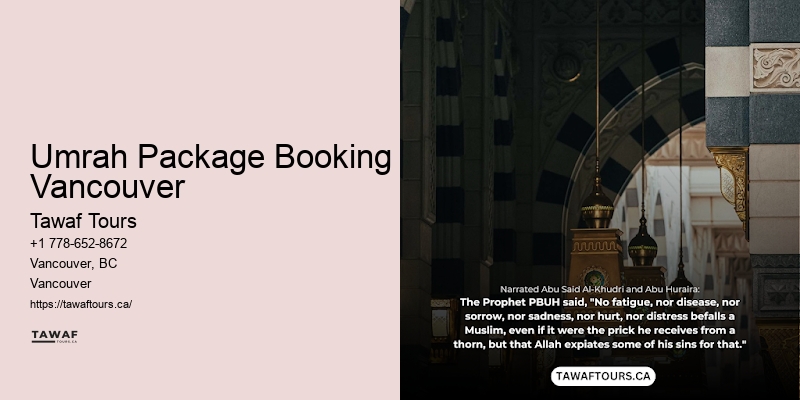 Umrah Flight Offers Umrah Package Booking Vancouver