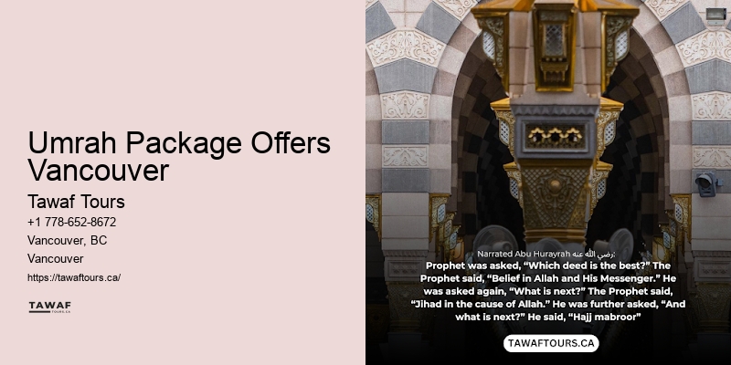 Umrah Deals 2024 Umrah Package Offers Vancouver