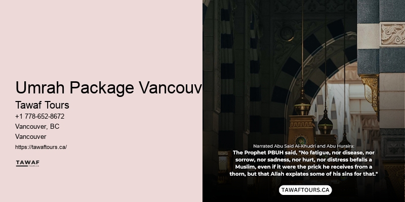 Umrah Booking Agents Umrah Package Vancouver