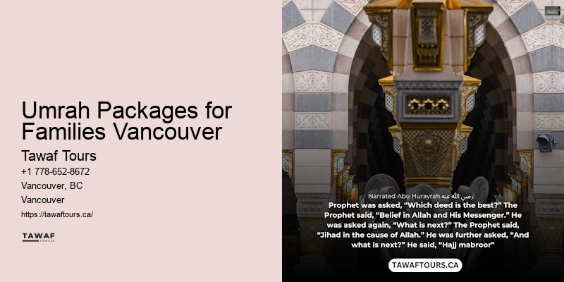 Cheap Umrah Packages Umrah Packages for Families Vancouver
