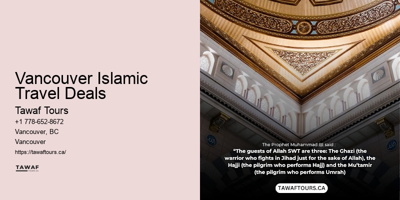 Custom Umrah Packages Vancouver Islamic Travel Deals