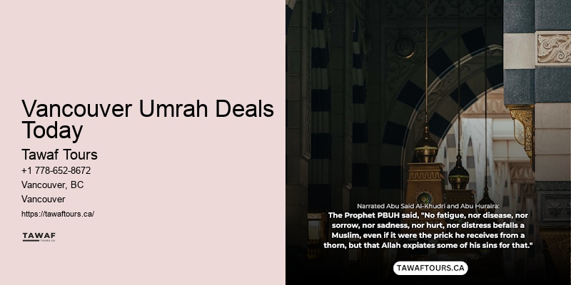 Vancouver Umrah Deals Today Umrah Packages Online