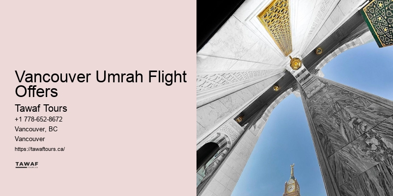 Vancouver Umrah Flight Offers Umrah Package Booking